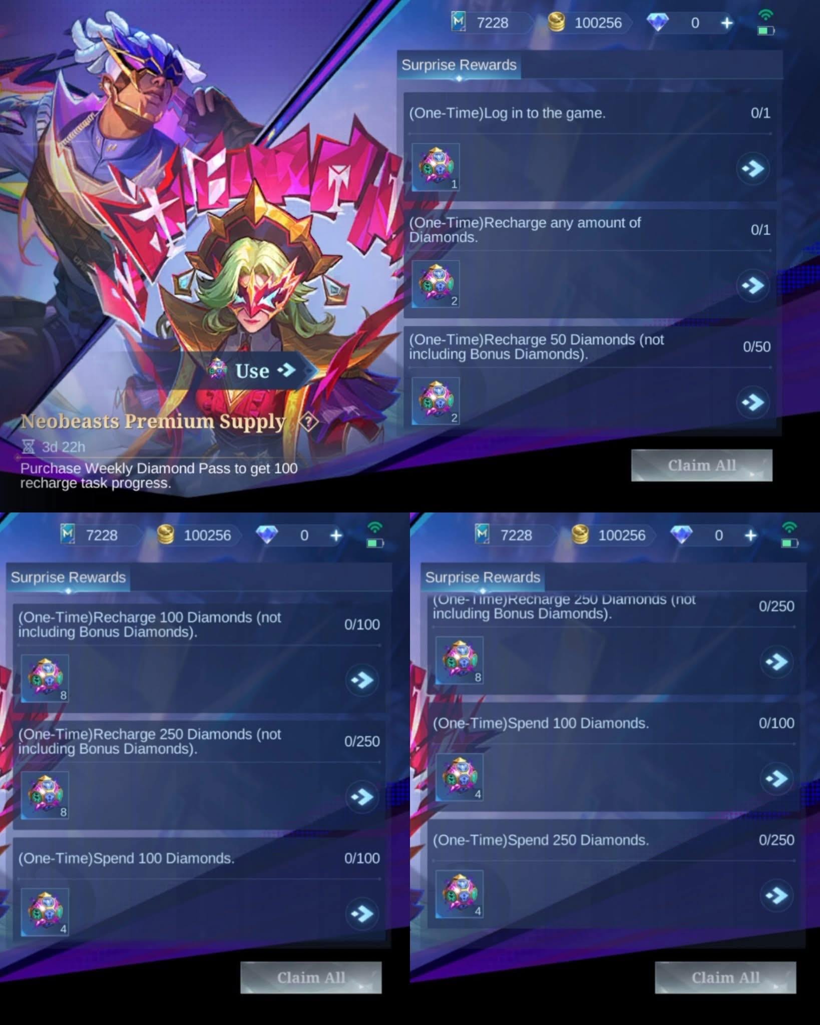 Neobeast Recharge Event [Phase 1] is NOW AVAILABLE!
