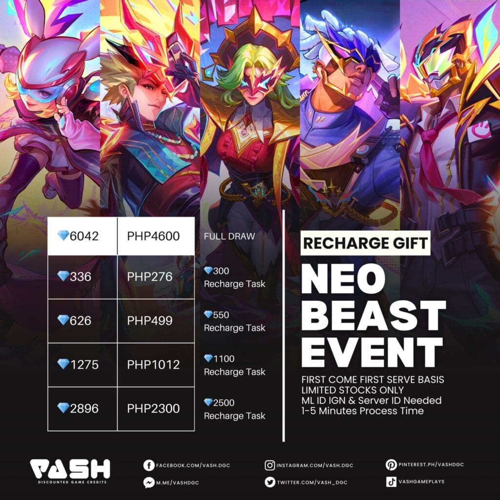 VASH Discounted Game Credits 3