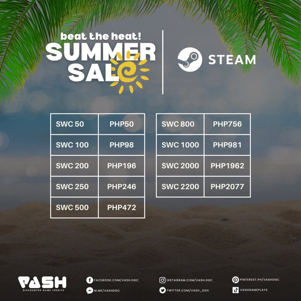 BEAT THE HEAT! SUMMER SALE 3