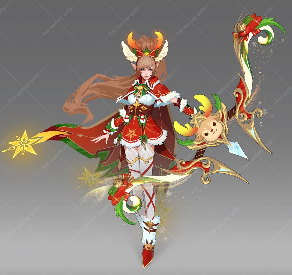 New Miya Christmas Carnival Revamped Skin Survey! 3