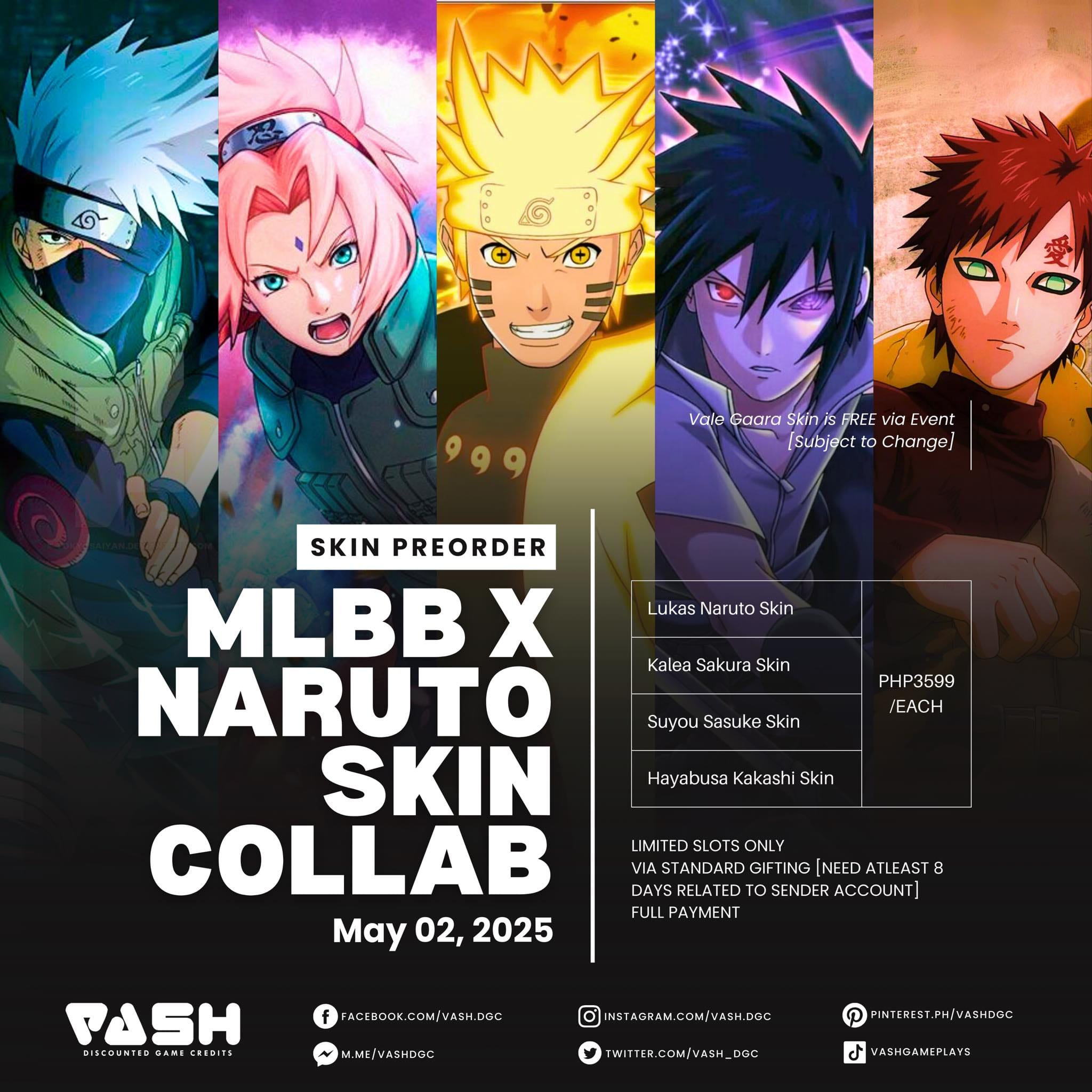MLBB x Naruto