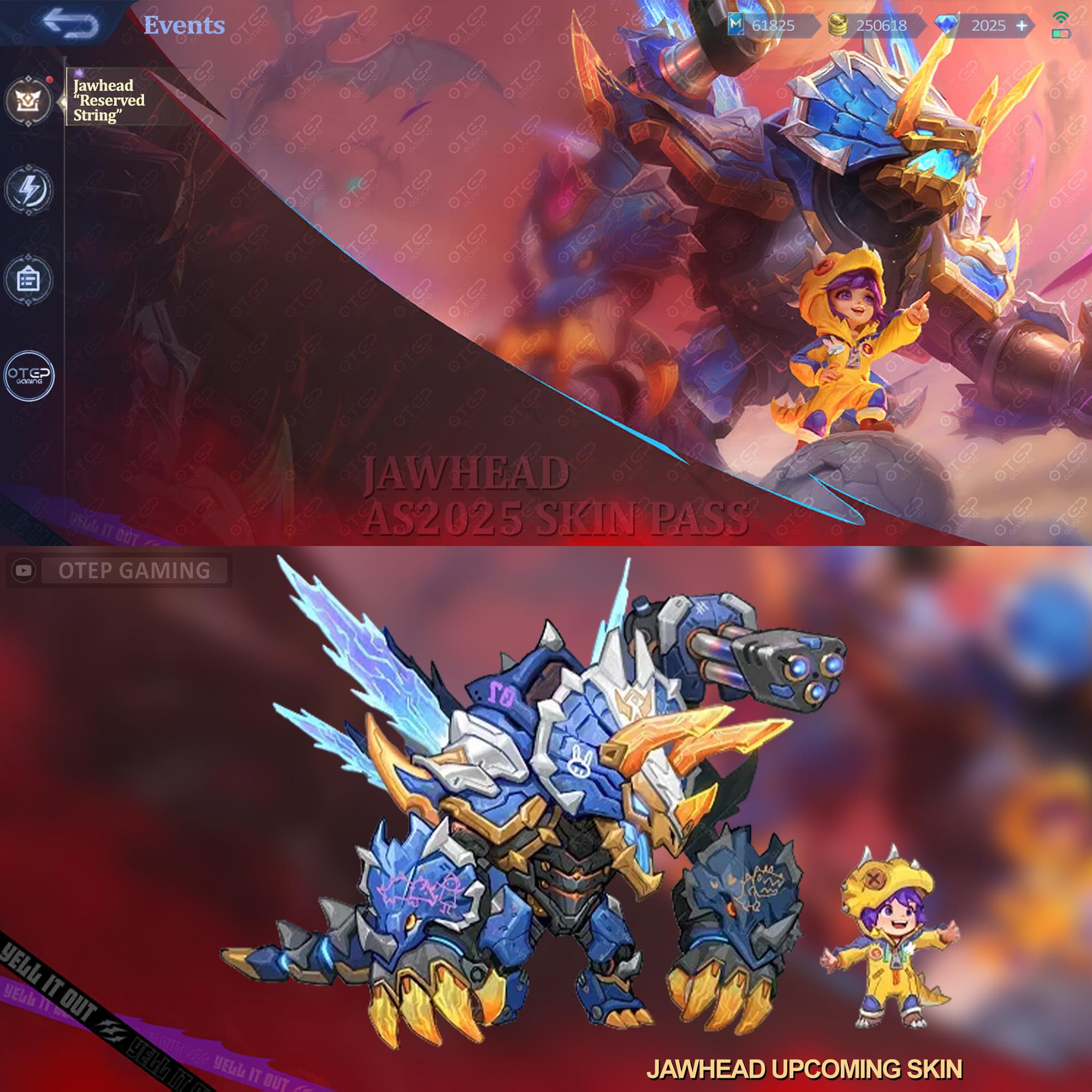 MLBB | Jawhead upcoming skin sneak peek!