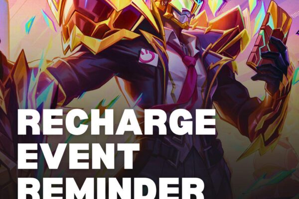 RECHARGE EVENT REMINDER