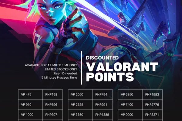 VALO | Discounted Valorant Points PERFECT! for today’s event is NOW AVAILABLE!