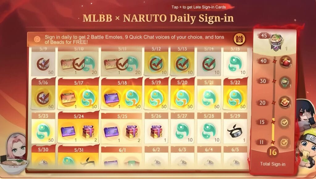 MLBB | MLBB’S Biggest Skin Collaboration this 2025 MLBB x Naruto Shippuden is NOW AVAILABLE! 4