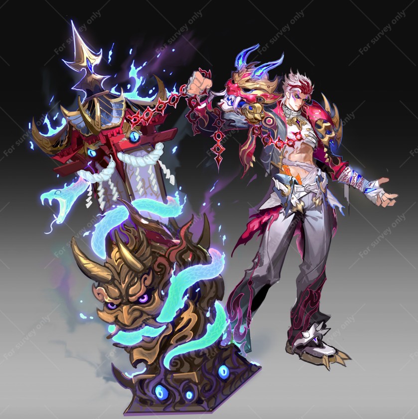 New Saber/Phoveus/Ruby/Wanwan PHANTOM SPIRIT RUNES Series Skin Survey! 4