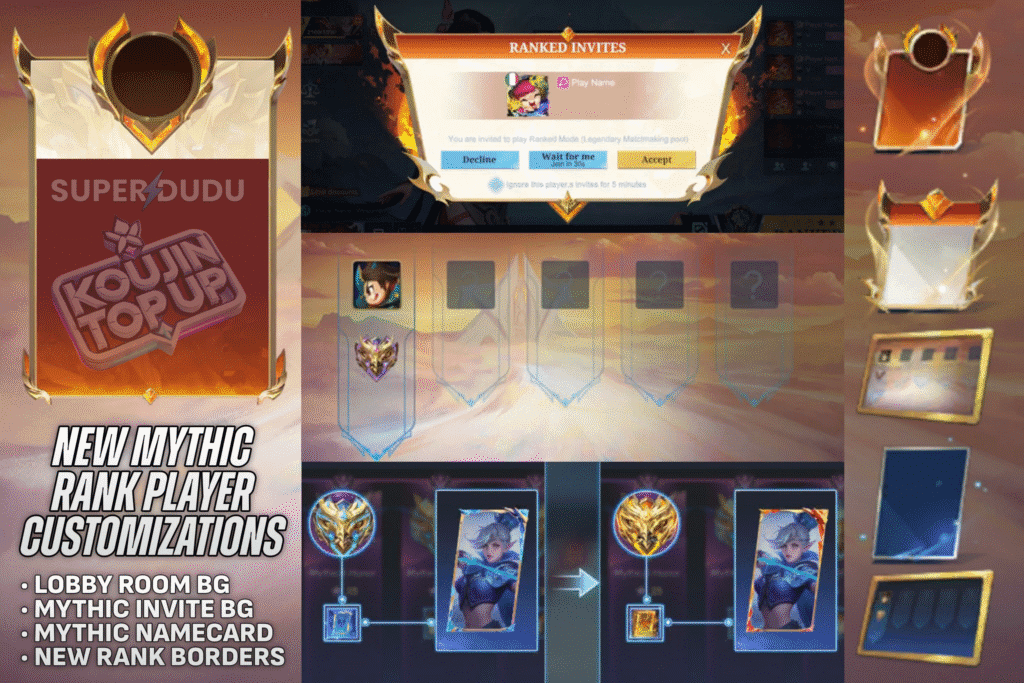 New MYTHIC RANK Player Customizations 2