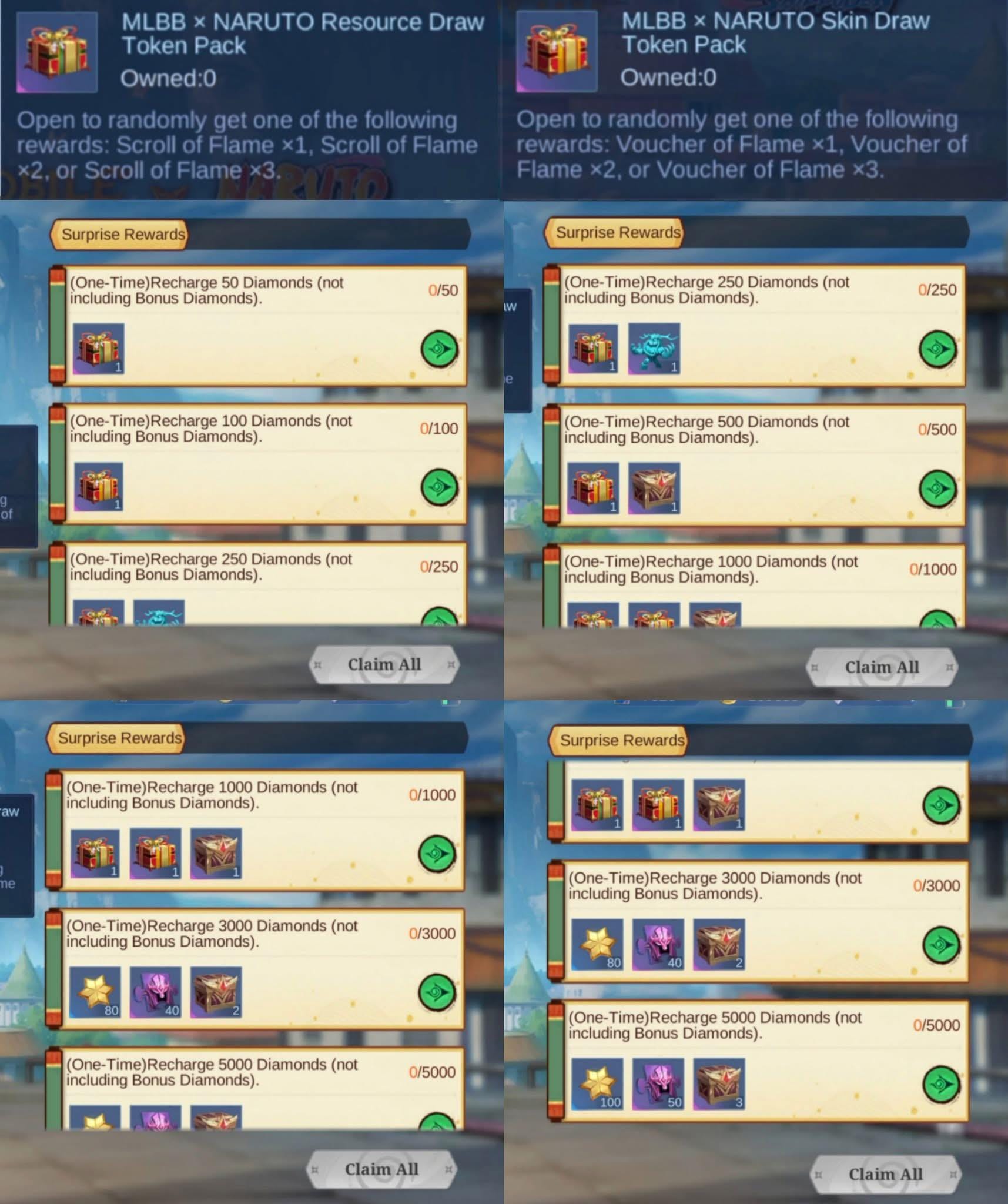 MLBB | Naruto Recharge Gift is NOW AVAILABLE! 1