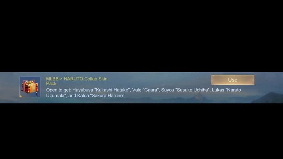 All five free Naruto collaboration skins will be given to one lucky PH player! 2